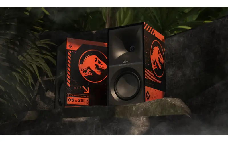 Jurassic Sound Reborn: Klipsch’s Limited-Edition The Sevens Celebrate Jurassic World Rebirth with Monstrous Audio Power
