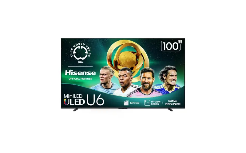 Hisense U6QF Mini-LED 4K Smart TV