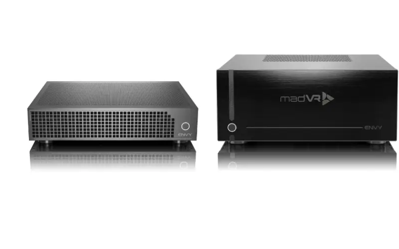 madVR Labs’ Envy MK3 video processors deliver 8K HDR tone mapping, HDMI 2.1, VRR up to 360Hz, and AI upscaling