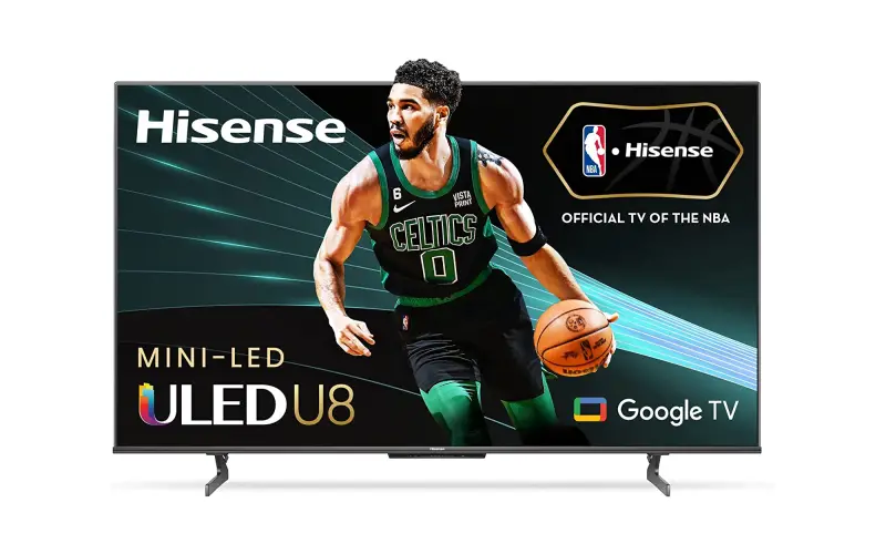 Hisense U8H QLED Series Quantum ULED Mini-LED Google Smart TV