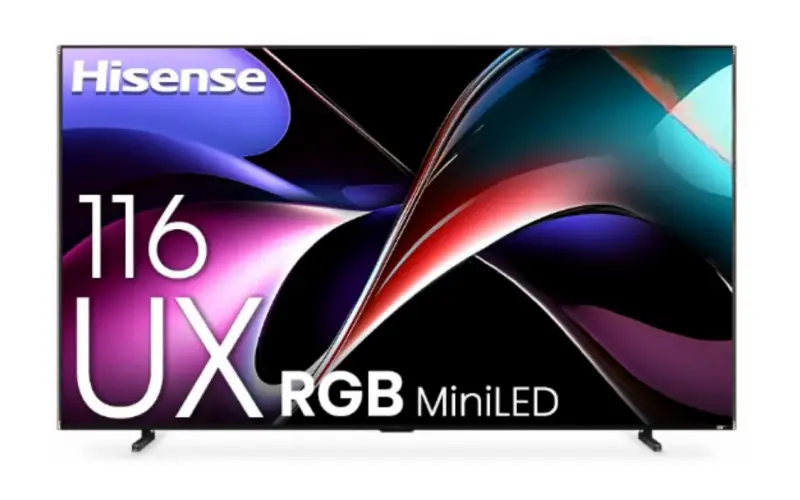 Hisense 116UX RGB-MiniLED 4K TV