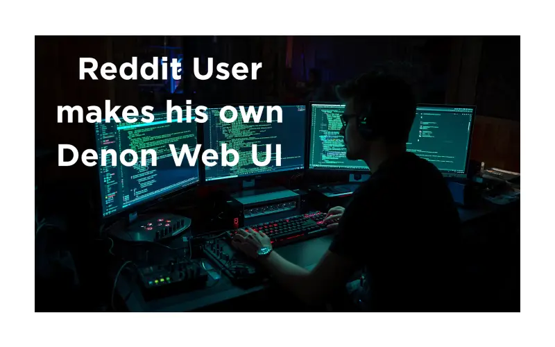 Denon UI Fix: 