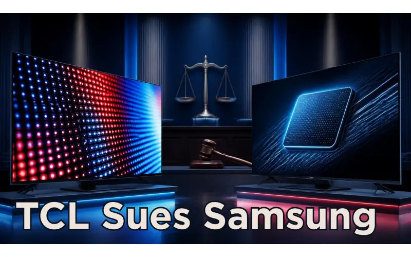 TCL Sues Samsung Over Mini LED TV Marketing Claims in the US