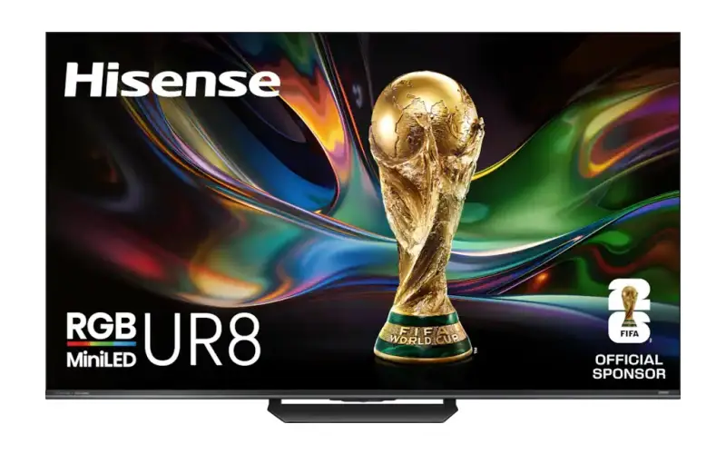 Hisense UR8 RGB MiniLED 4K Google TV