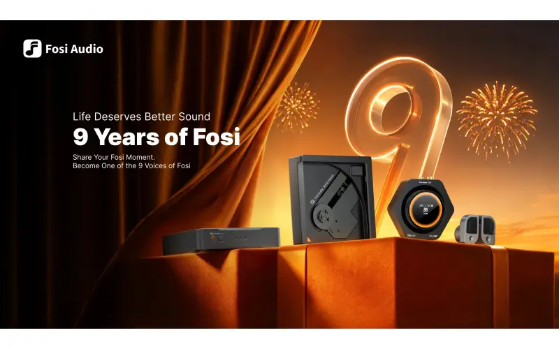 Fosi Audio Marks Nine Years With Four New Audio Products