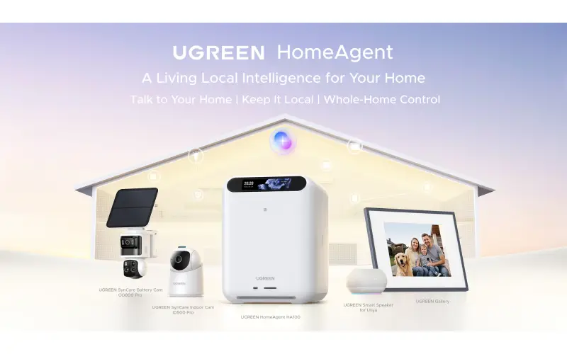 UGREEN Enters Smart Home With Local AI HomeAgent Ecosystem