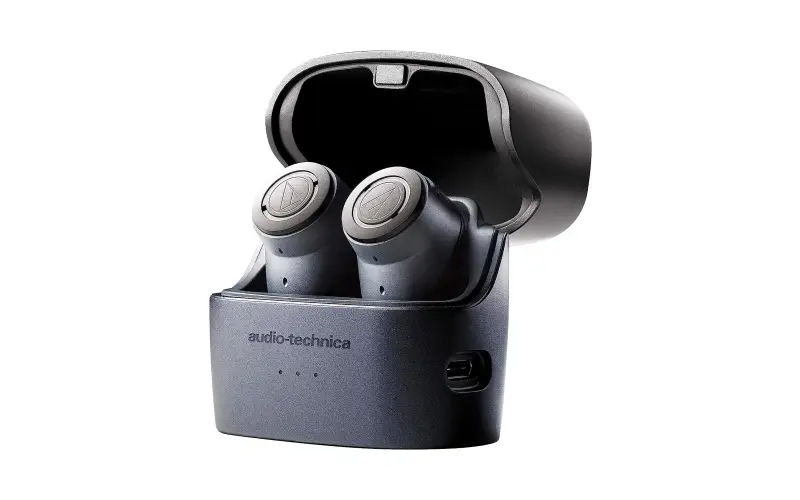 Audio-Technica ATH-ANC300TW QuietPoint Wireless Active Noise-Cancelling in-Ear Headphones