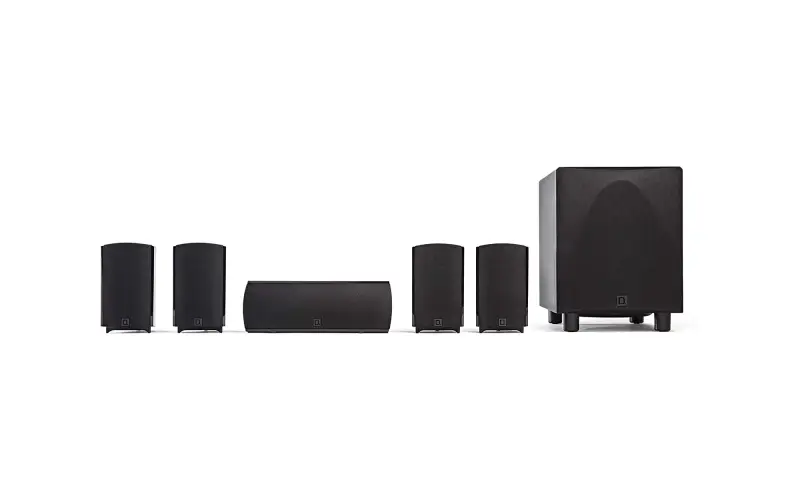 Definitive Technology ProCinema 6D - Compact 5.1 Channel Home Theater Speaker System